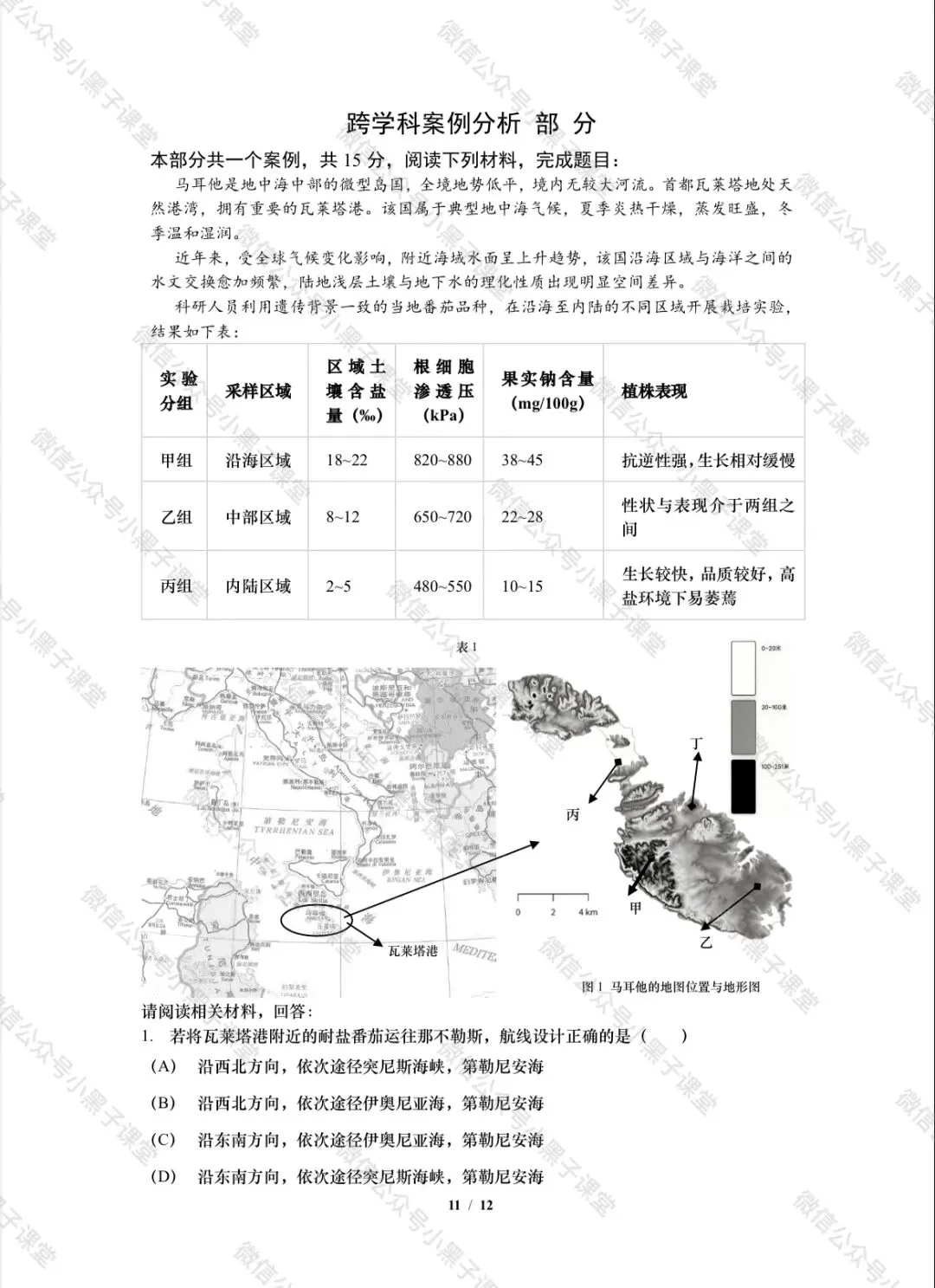 【理化考试】2026上海初三二模中考原创模拟试卷:物理+化学+跨学科 第11张 【理化考试】2026上海初三二模中考原创模拟试卷:物理+化学+跨学科 第11张