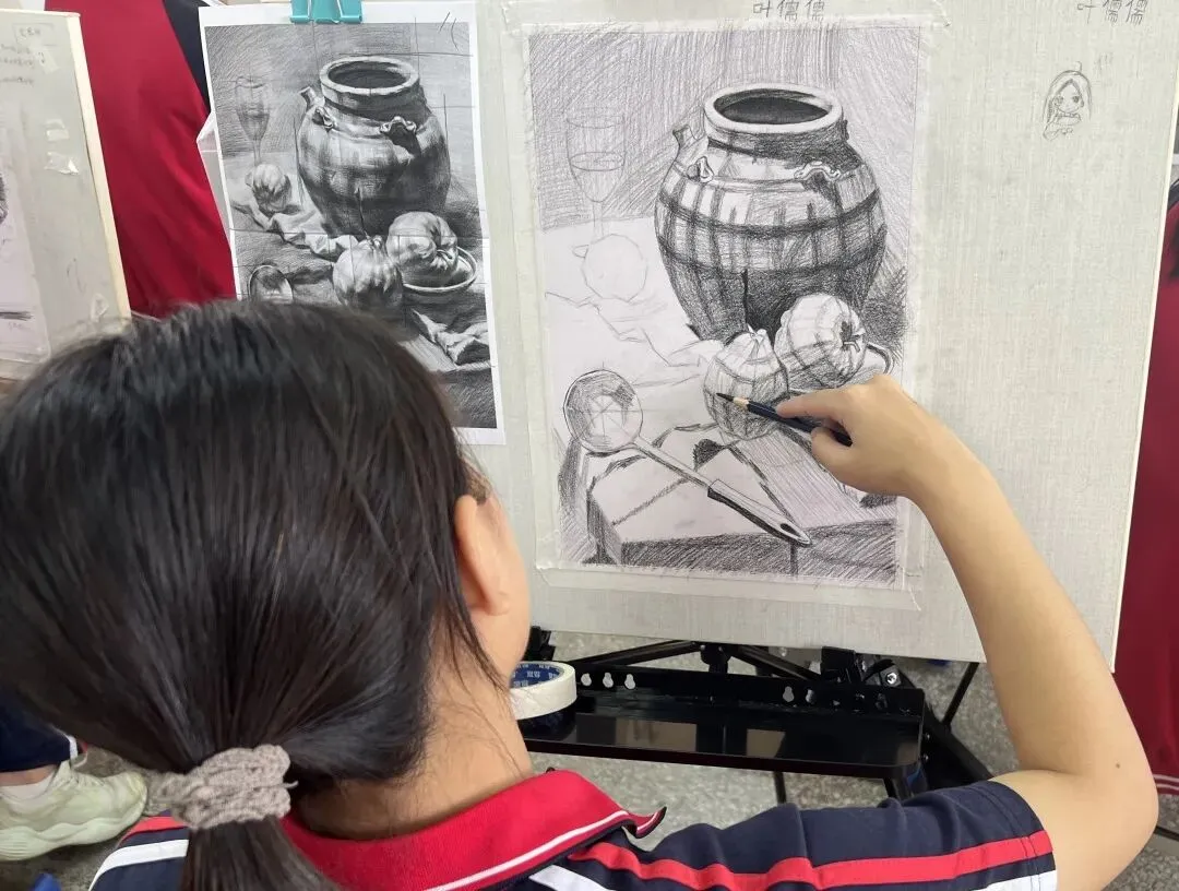 东山云丨中考美术特训班课堂记录 第10张