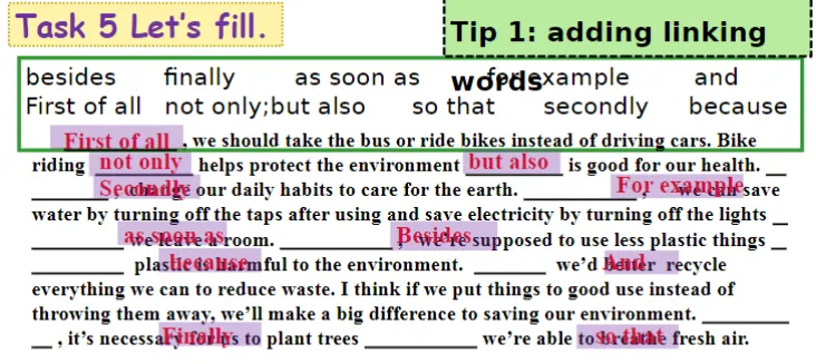 No.13听课| 一节很优秀的常规中考写作课:U13 We're going to save the earth! 第5张