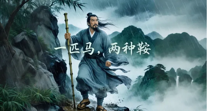 中考作文百日攻坚(21)深中一模:一匹马,两种鞍 第2张