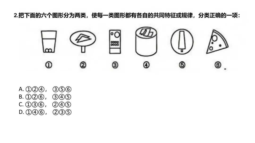 图形判断推理 | 公务员考试行测真题解答(陕西省2026_2) 第1张