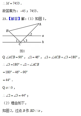 初一试卷复盘 第12张