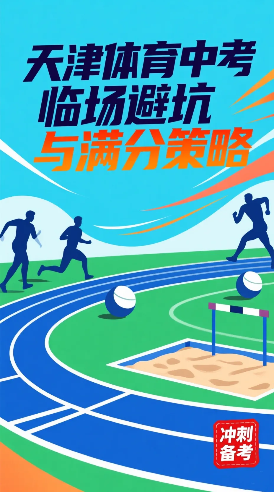 天津体育中考倒计时:考前关键几天这样做,助你稳定发挥冲满分 第1张