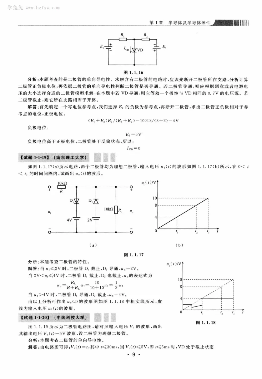 模拟电路 [考研专业课真题研究组编写]-390页 第14张