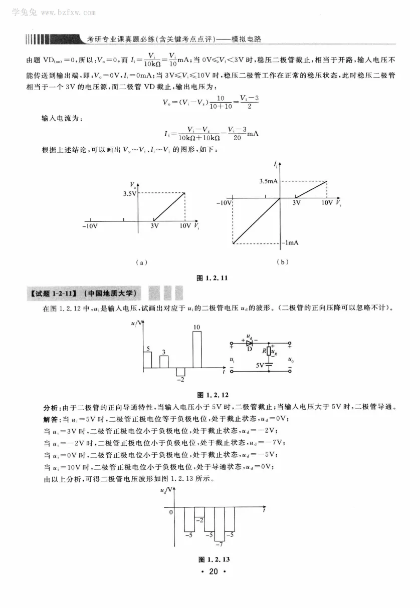 模拟电路 [考研专业课真题研究组编写]-390页 第25张