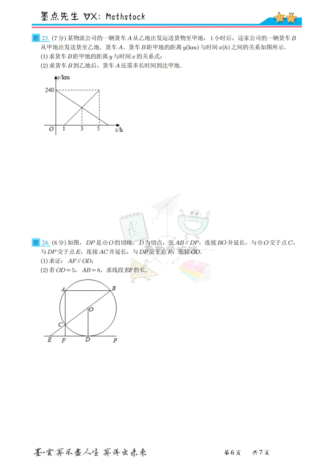 陕西中考数学提分密码:2021年真题+副题【高清重排】 第20张