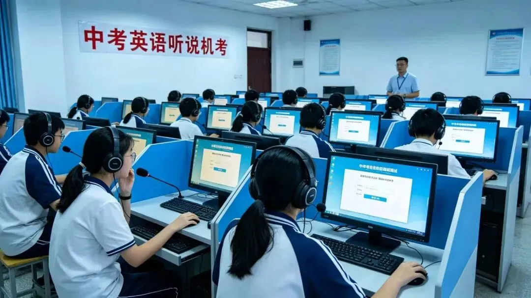 鄂城区6841名考生顺利完成中考英语听说机考 第1张