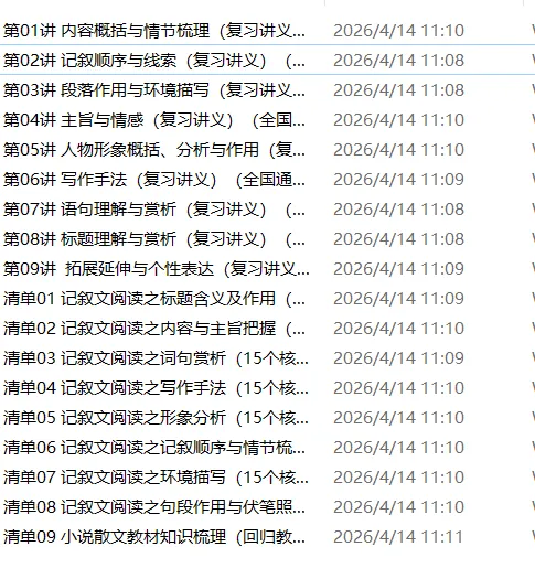 中考冲刺复习资料汇总 第2张