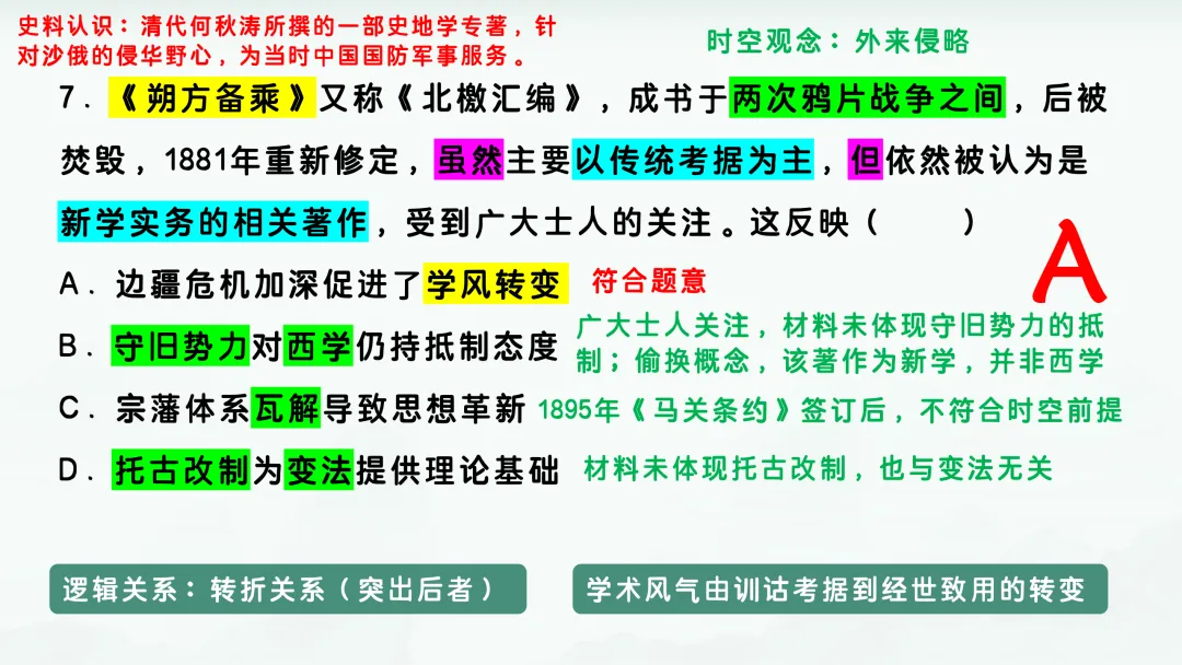2024年高考河北历史真题解析 第10张 2024年高考河北历史真题解析 第10张