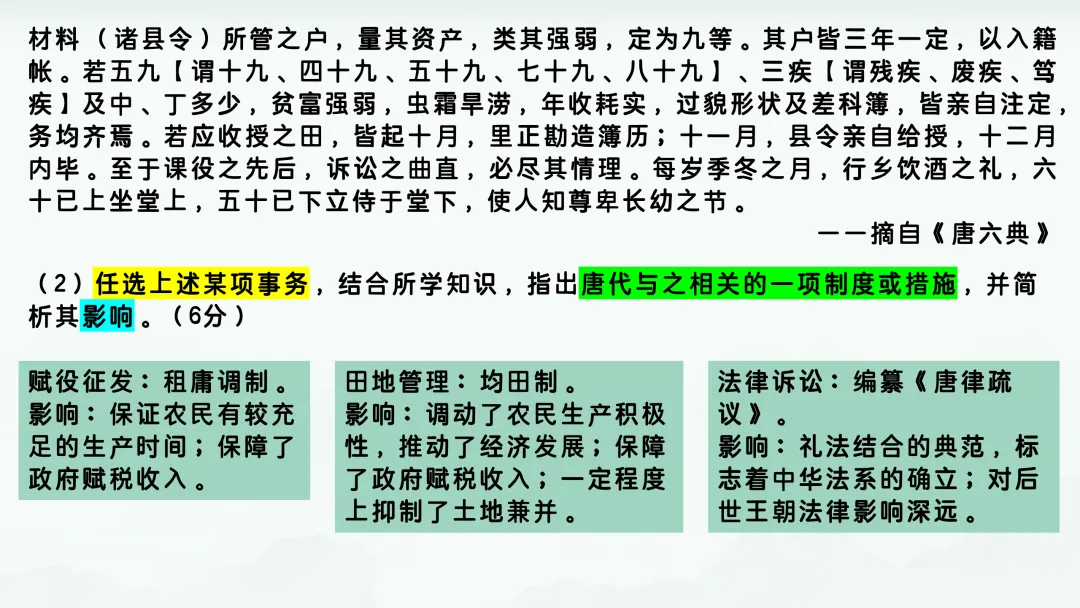 2024年高考河北历史真题解析 第26张 2024年高考河北历史真题解析 第26张