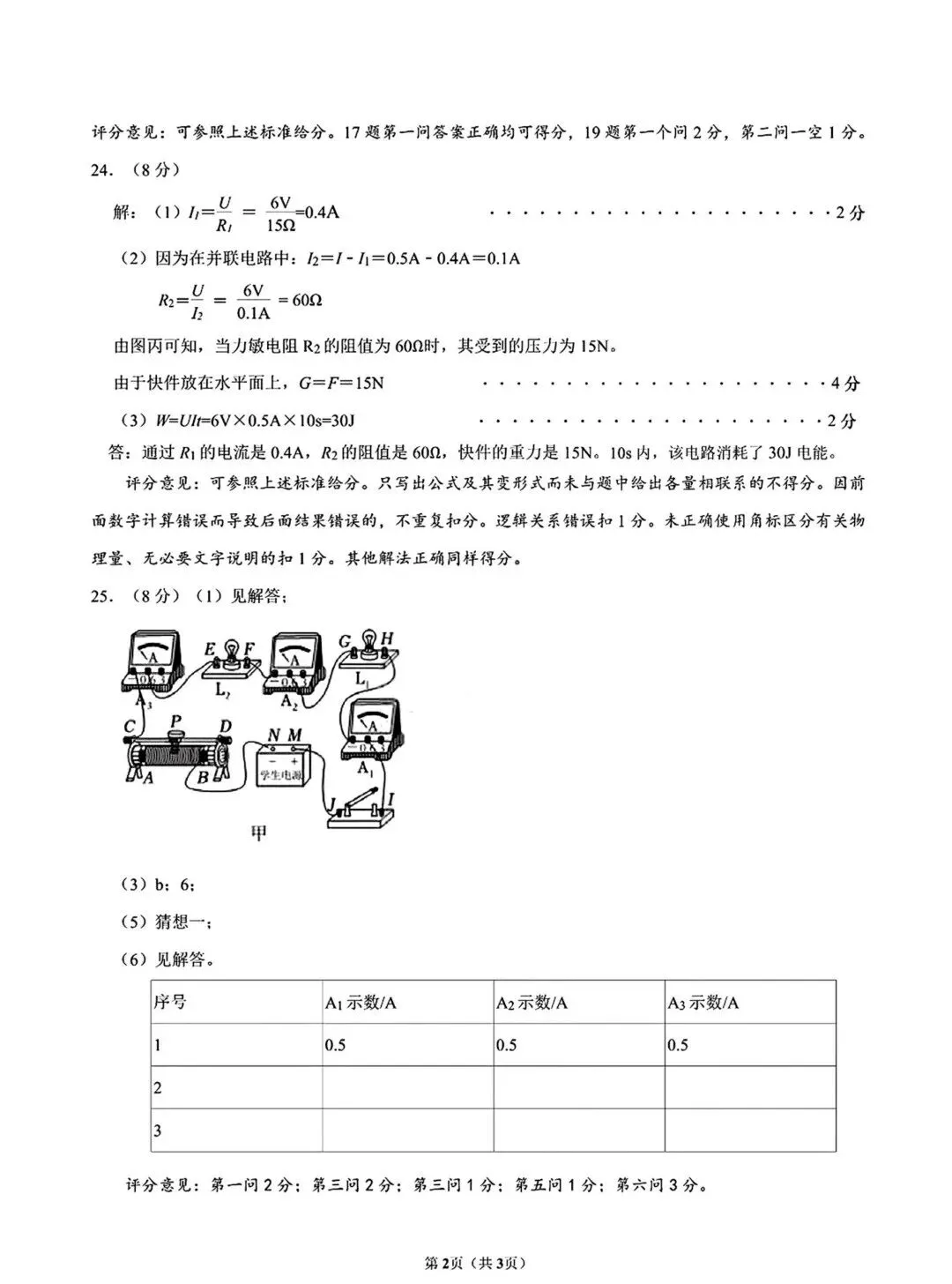 2026年山东济南市高新区中考一模物理试卷真题(完整版 + 答案) 第12张