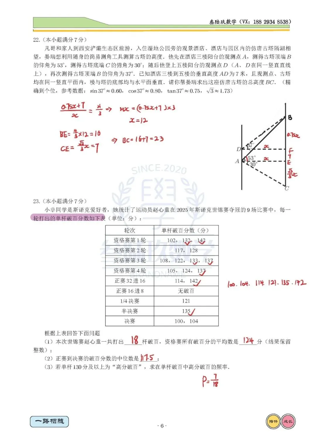26交大附中3模高清试卷+全卷解析 第14张