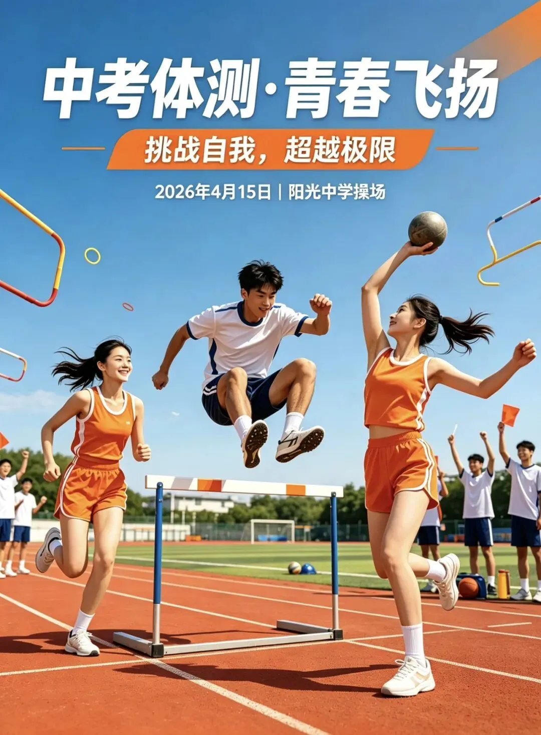 如何面对人生中第一次中考体测 第2张