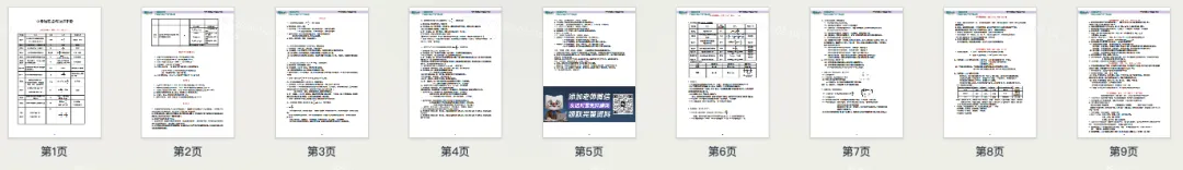 【上海中考复习】2026必备中考知识手册 第10张