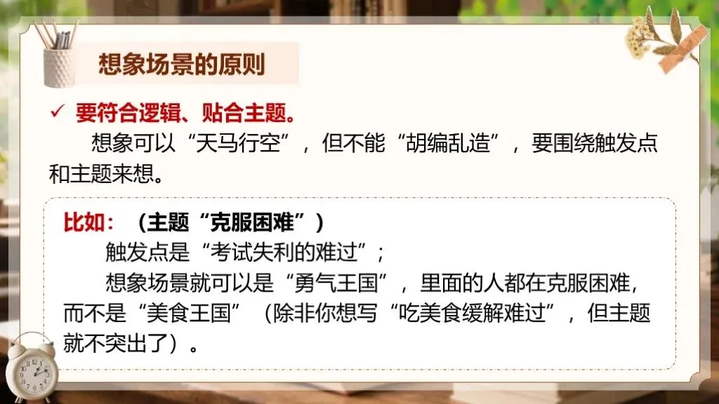 【中考作文万能模板】《想象作文“现实触发+想象场景+回归现实”模板》| 作文激发创意! 第23张