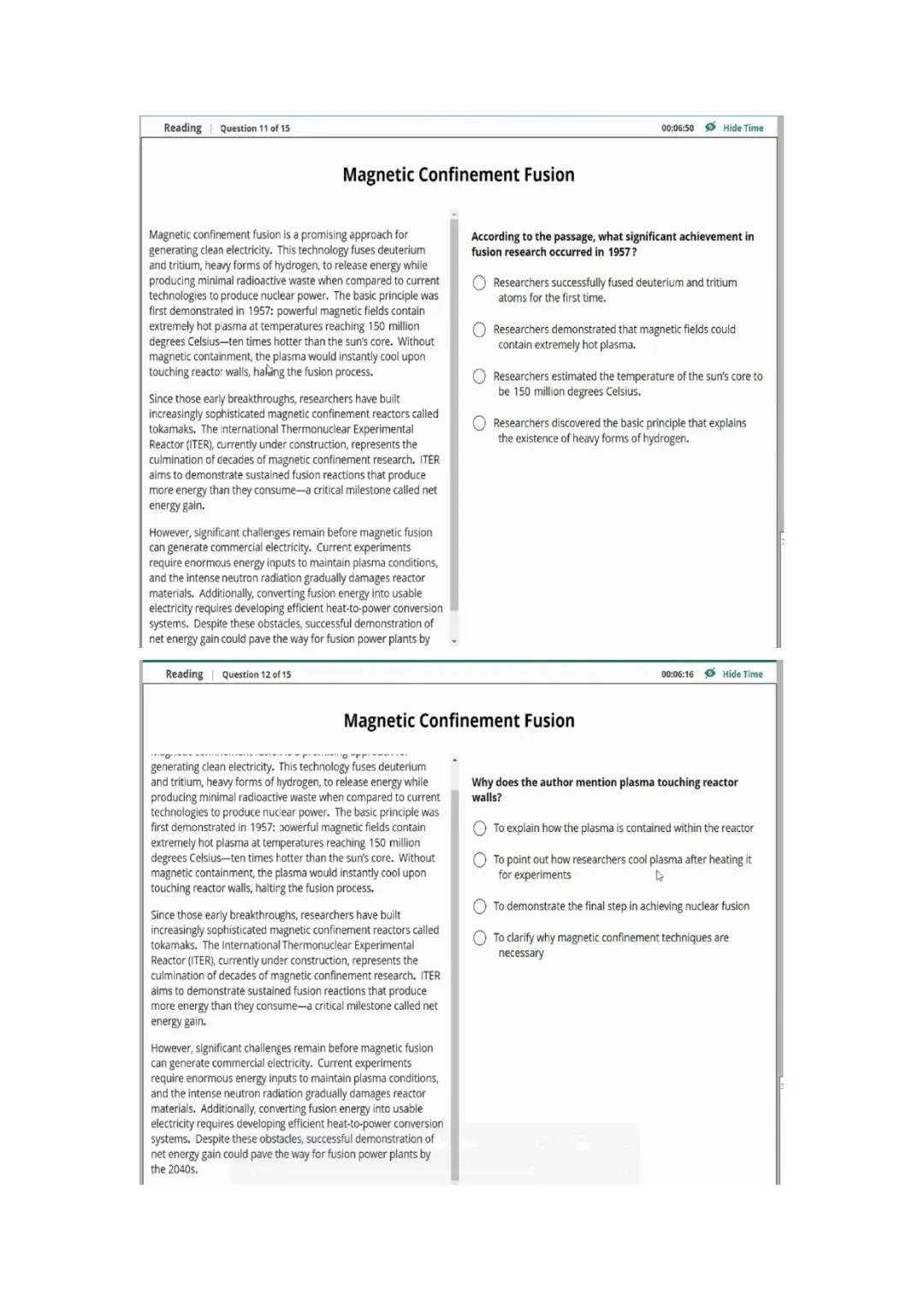 新托福第037套20260327真题(图片版) 第10张