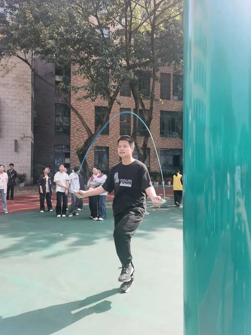 跃动青春 逐梦中考 | 我校区九年级跳绳比赛圆满落幕 第3张