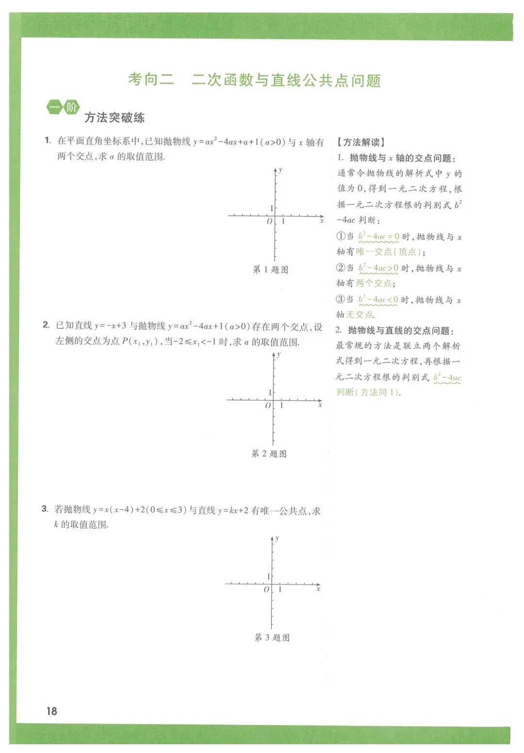 万唯中考数学函数压轴题 第19张