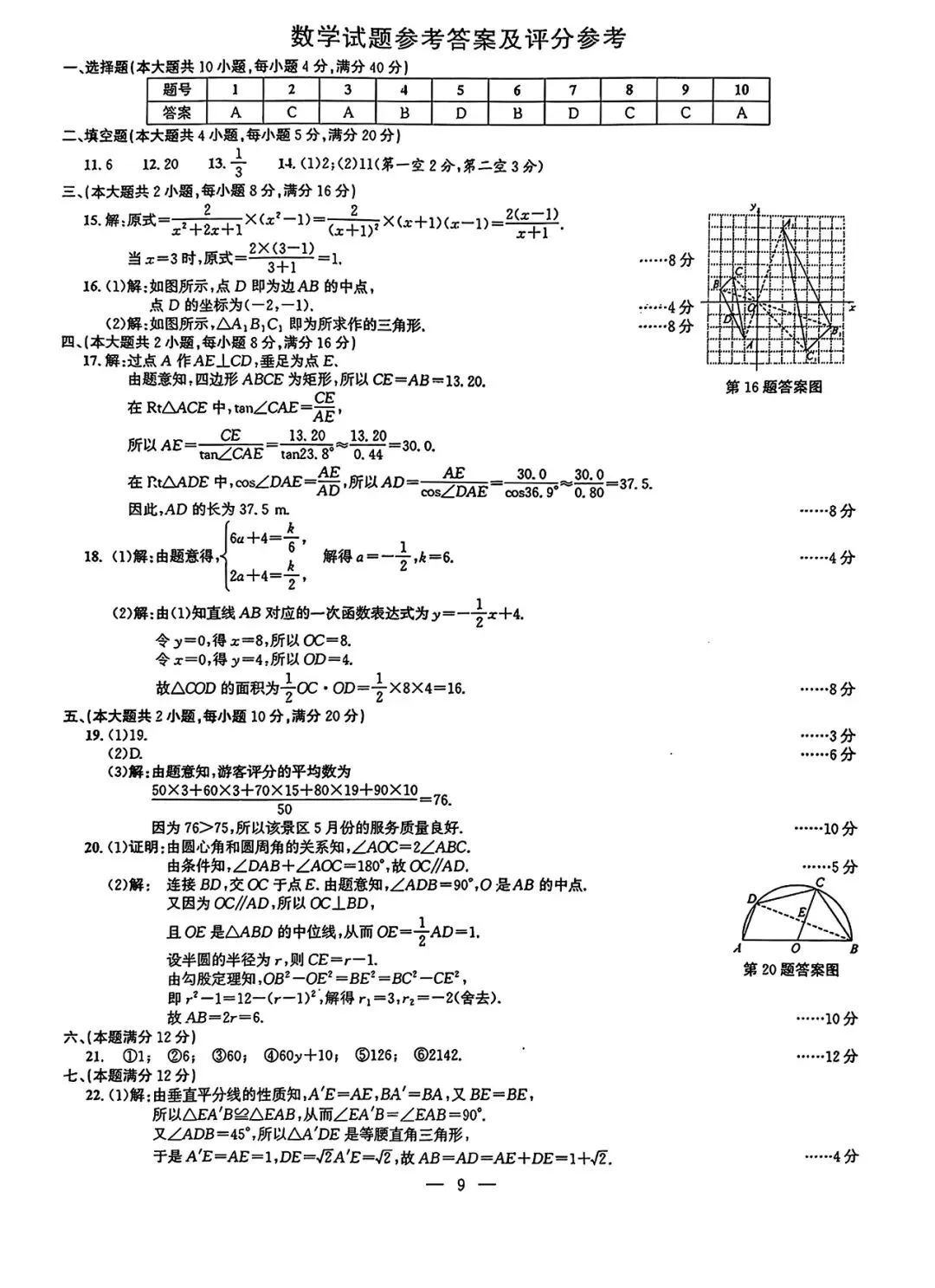 【中考试卷】2025年安徽省中考真题试卷电子版-(全科目)中考真题答案解析 第7张