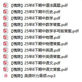 近3年济南各区七年级、八年级下学期期中真题卷汇总!电子版免费领取~ 第21张 近3年济南各区七年级、八年级下学期期中真题卷汇总!电子版免费领取~ 第21张