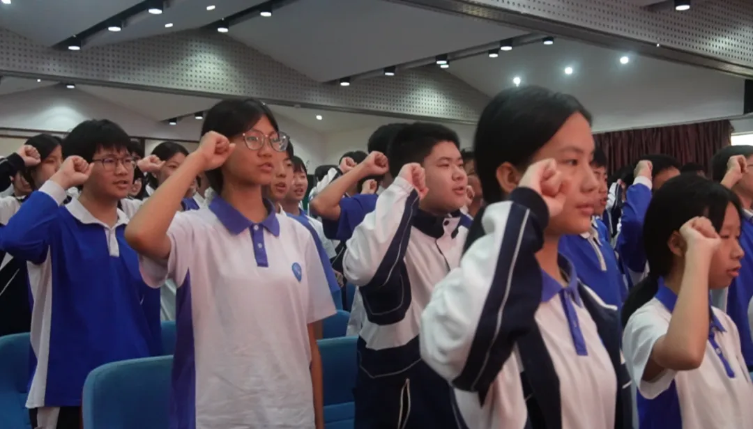 马年逐梦凌云志 百日誓师战中考 第21张