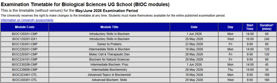 利兹大学Final指南:考试时间+历年试卷查询+考场规定 第7张 利兹大学Final指南:考试时间+历年试卷查询+考场规定 第7张
