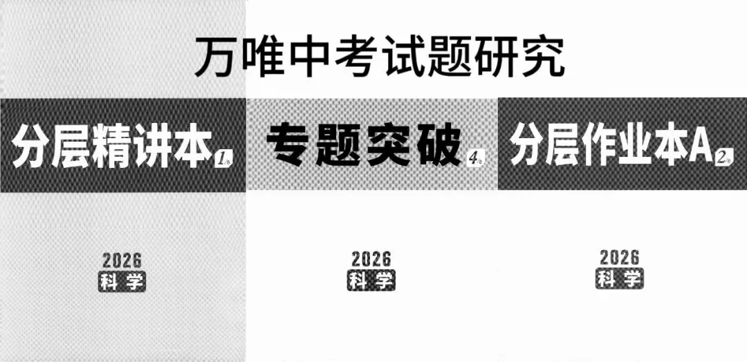 【浙江中考】2026年浙江中考复习用书(科学7套) 第3张