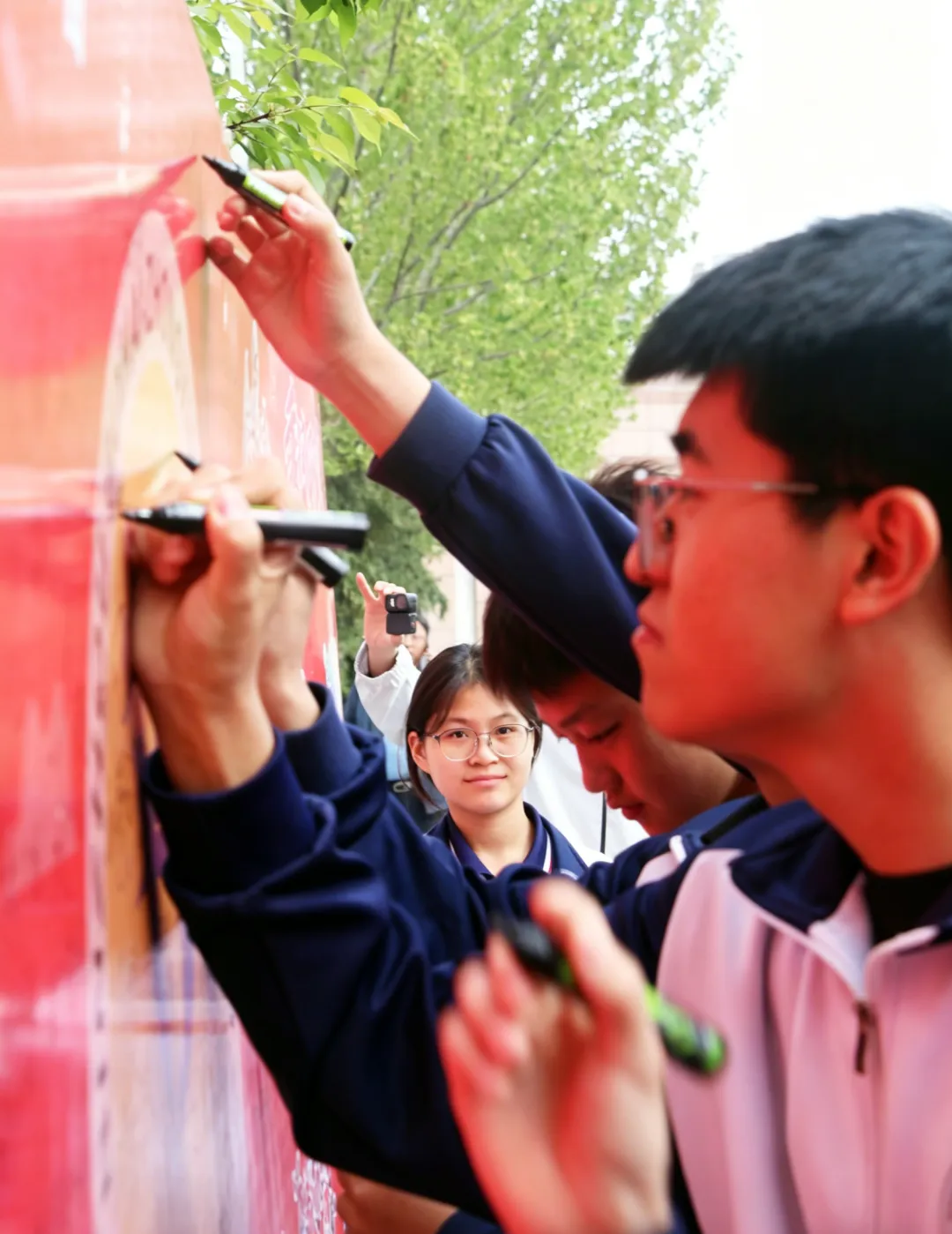 北校区|决战中考 为梦想而战——渤海中学北校区初中部开展中考倒计时60天启动活动 第16张