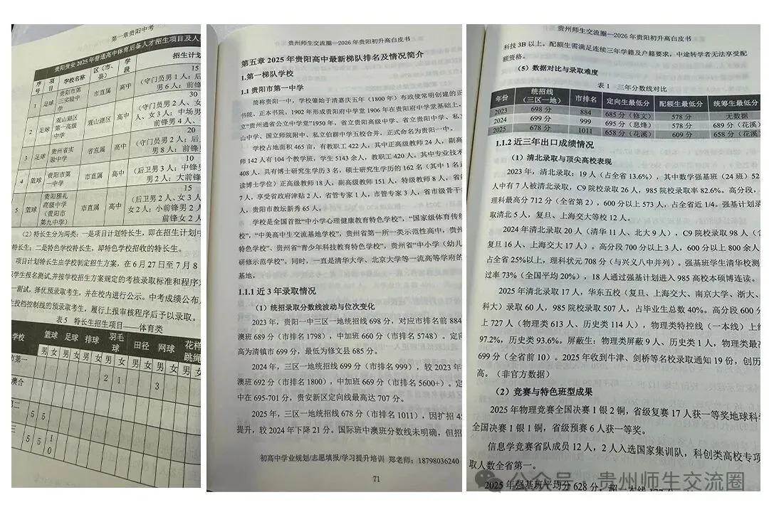 【收藏】初三家长请注意!2026贵阳中考一模时间已公布!(免费领取近3年省模真题卷) 第5张