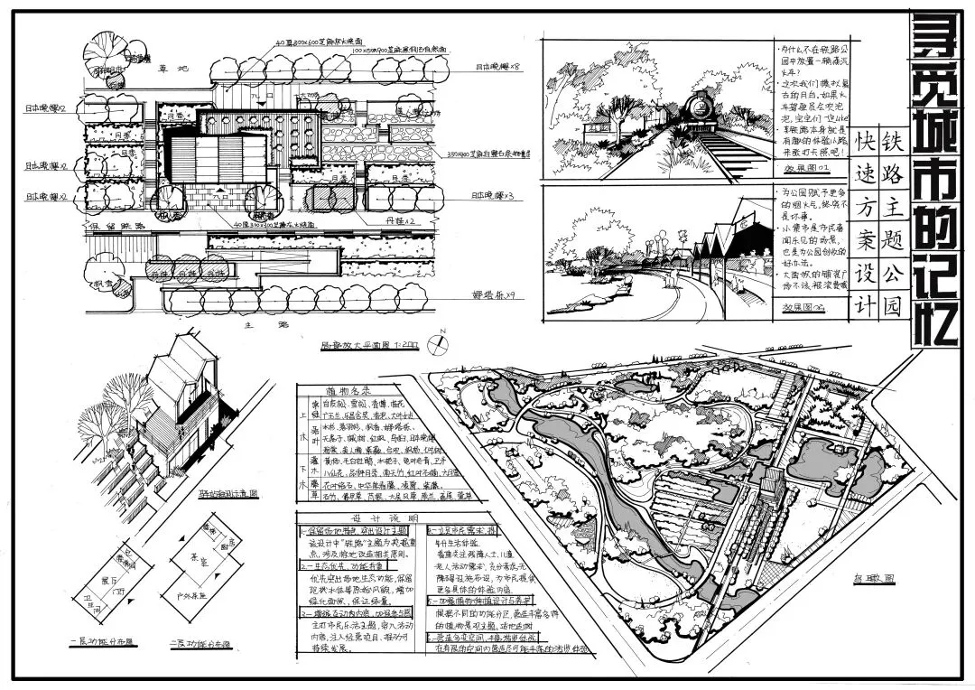 浙江农林大学 历年快题真题解析(近十一年) 第7张