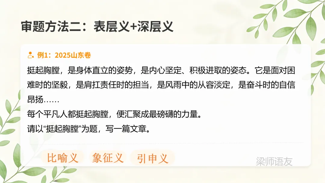 中考作文【高分审题】【高分立意】技巧!大放送!初中家长速看! 第12张