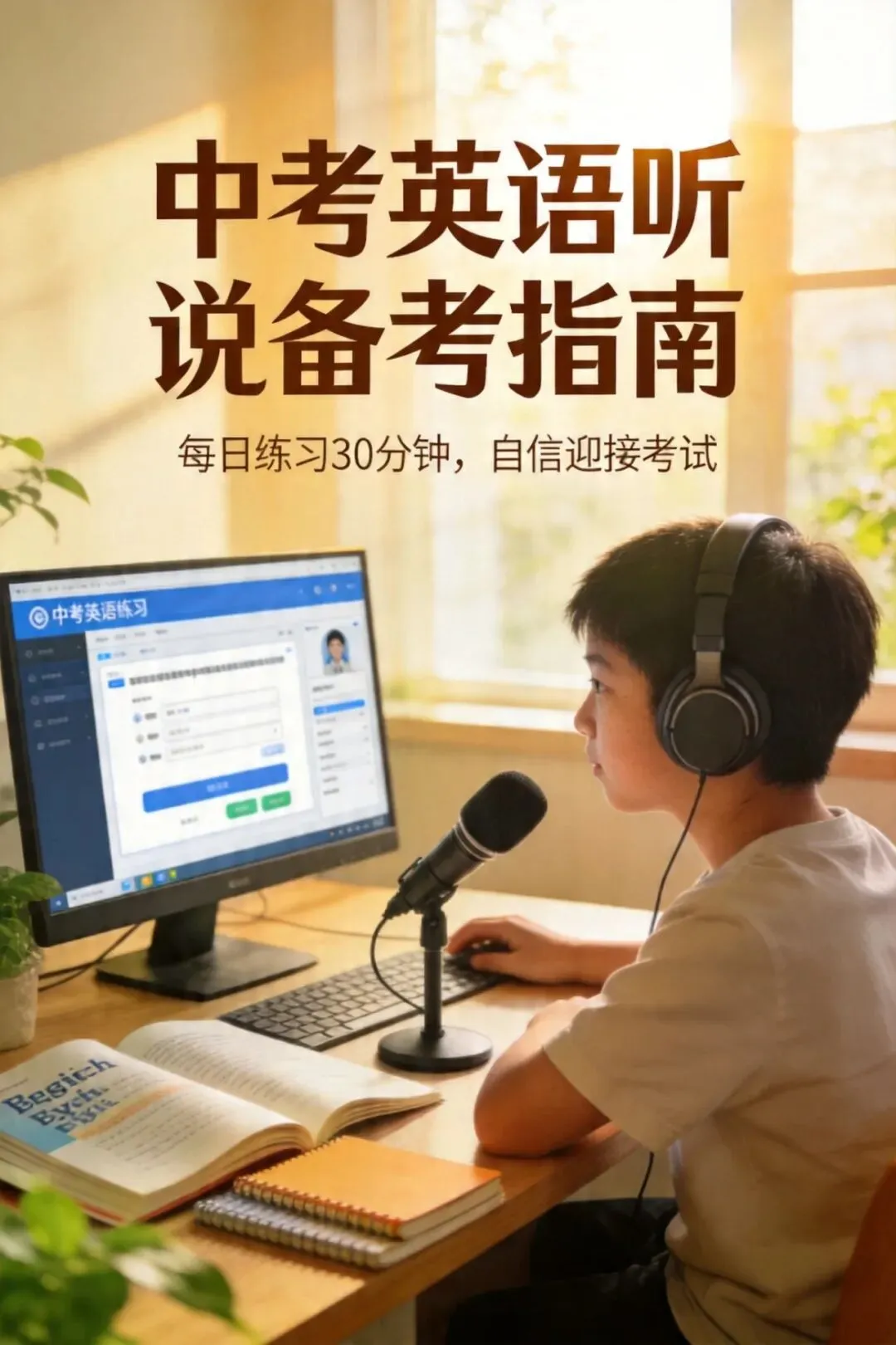 距上海2026中考英语听说考试66天,模拟平台操作指南来了! 第3张