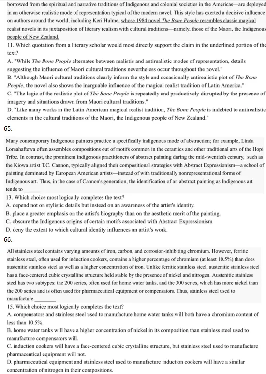 千万别盲目刷SAT真题!这套SAT阅读难题真题pdf合集,吃透=搞定24年30多套SAT!做题秒选正确答案!免费领取 第3张 千万别盲目刷SAT真题!这套SAT阅读难题真题pdf合集,吃透=搞定24年30多套SAT!做题秒选正确答案!免费领取 第3张