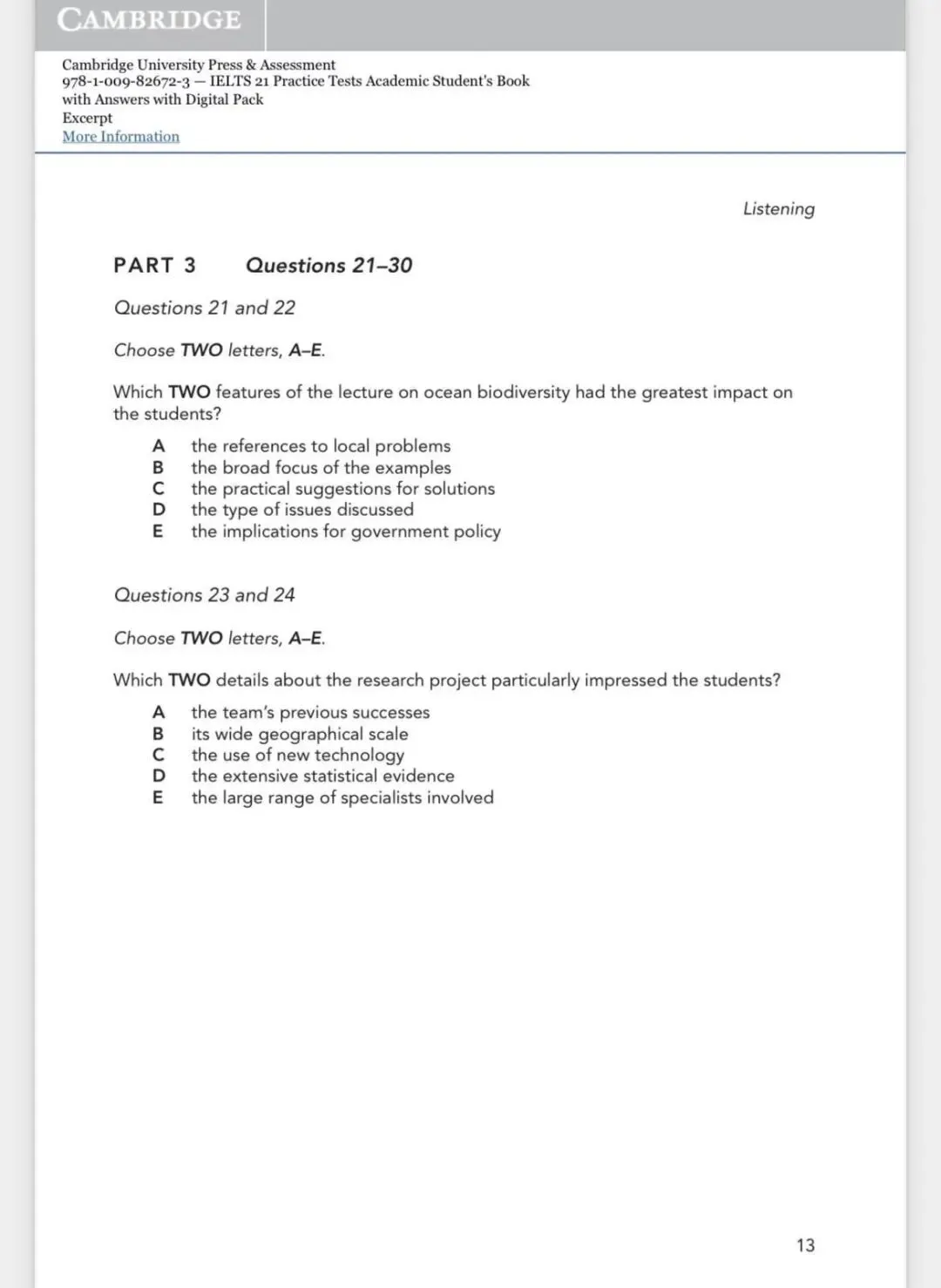 雅思备考新风向丨剑雅真题21抢先版已经出来啦(附高清PDF) 第2张