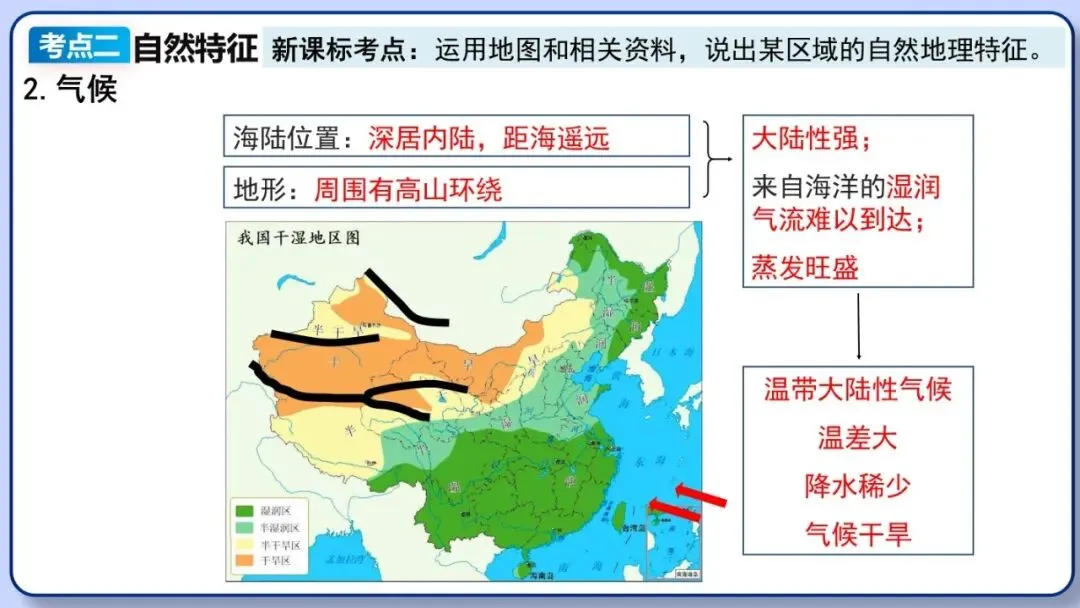 2026年中考地理复习专题十八 认识区域:环境与发展(课件+教学设计+导学案+课后习题) 第35张