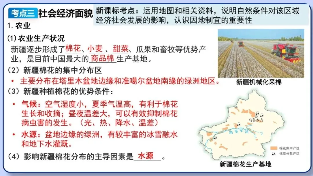 2026年中考地理复习专题十八 认识区域:环境与发展(课件+教学设计+导学案+课后习题) 第38张