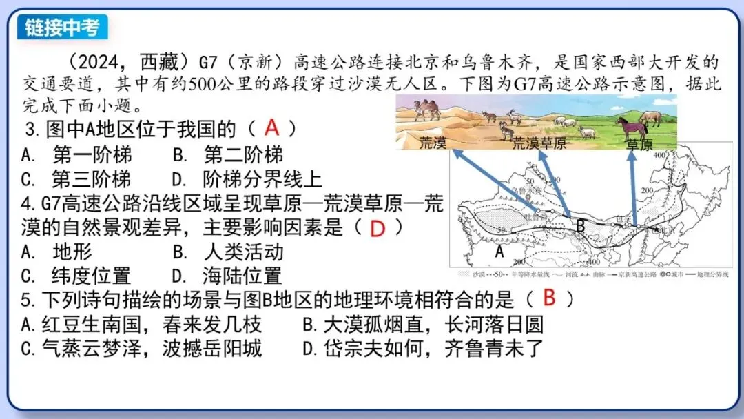 2026年中考地理复习专题十八 认识区域:环境与发展(课件+教学设计+导学案+课后习题) 第47张