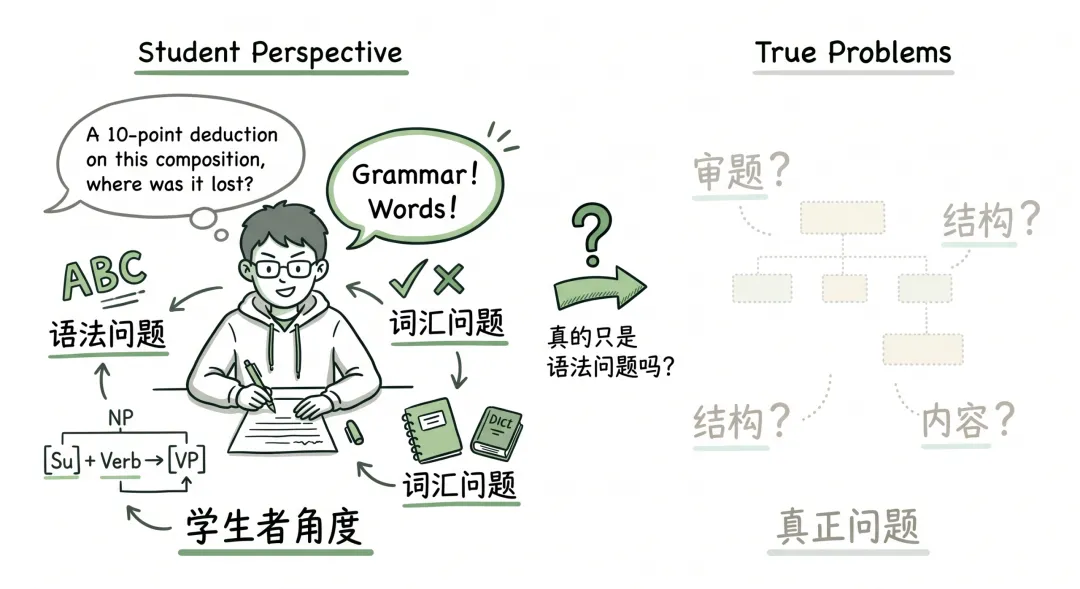 快中考了,我是怎么一步步带初三学生发现自己英语作文“跑题”的 第3张