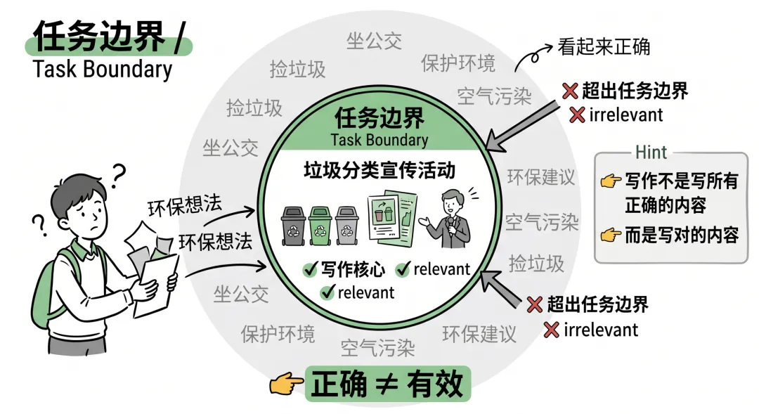 快中考了,我是怎么一步步带初三学生发现自己英语作文“跑题”的 第8张