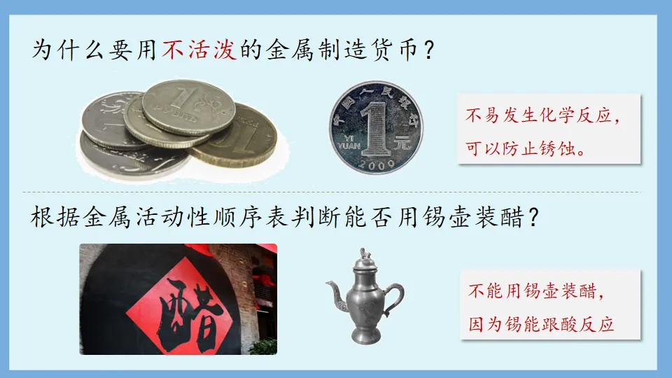 中考化学复习:金属和金属材料 第53张