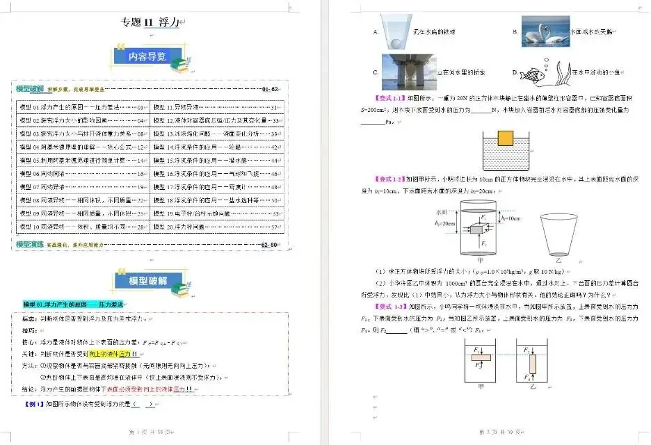 2026中考物理一轮复习讲练测(专题复习+专项训练+模型与方法+模拟卷) 第9张