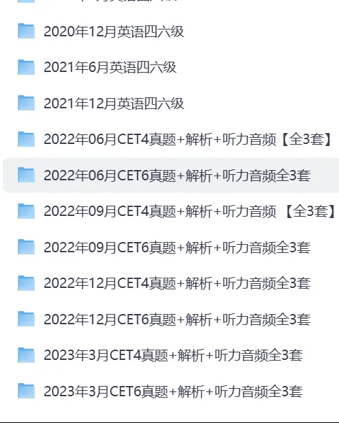 2025年12月英语六级真题及答案解析一、二、三套全完整版高清可打印电子版 第2张