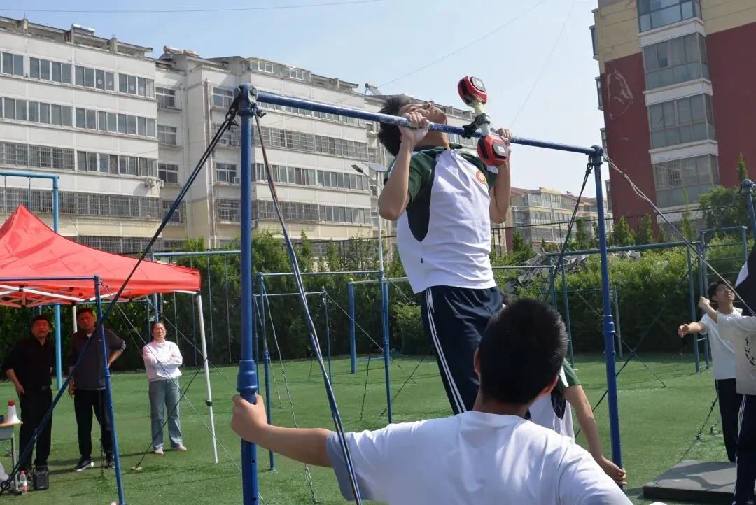 临沂第三十二中学中考体育模拟测试圆满完成 第4张