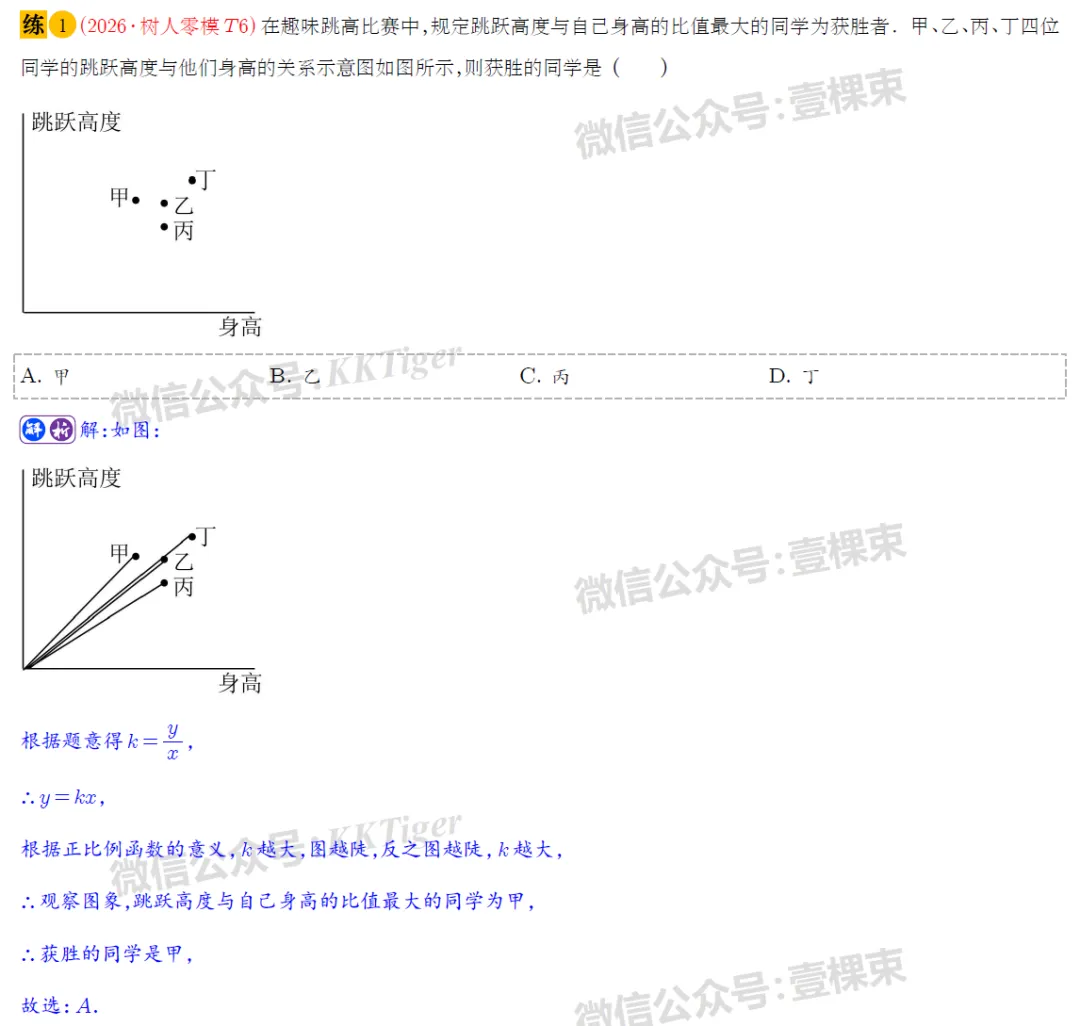 2026树人零模试卷解析,一模前的最佳练兵! 第3张