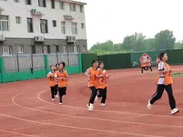 【校园体育】莘亭初级中学顺利完成体育模拟测试 第5张