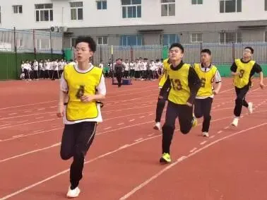 【校园体育】莘亭初级中学顺利完成体育模拟测试 第6张
