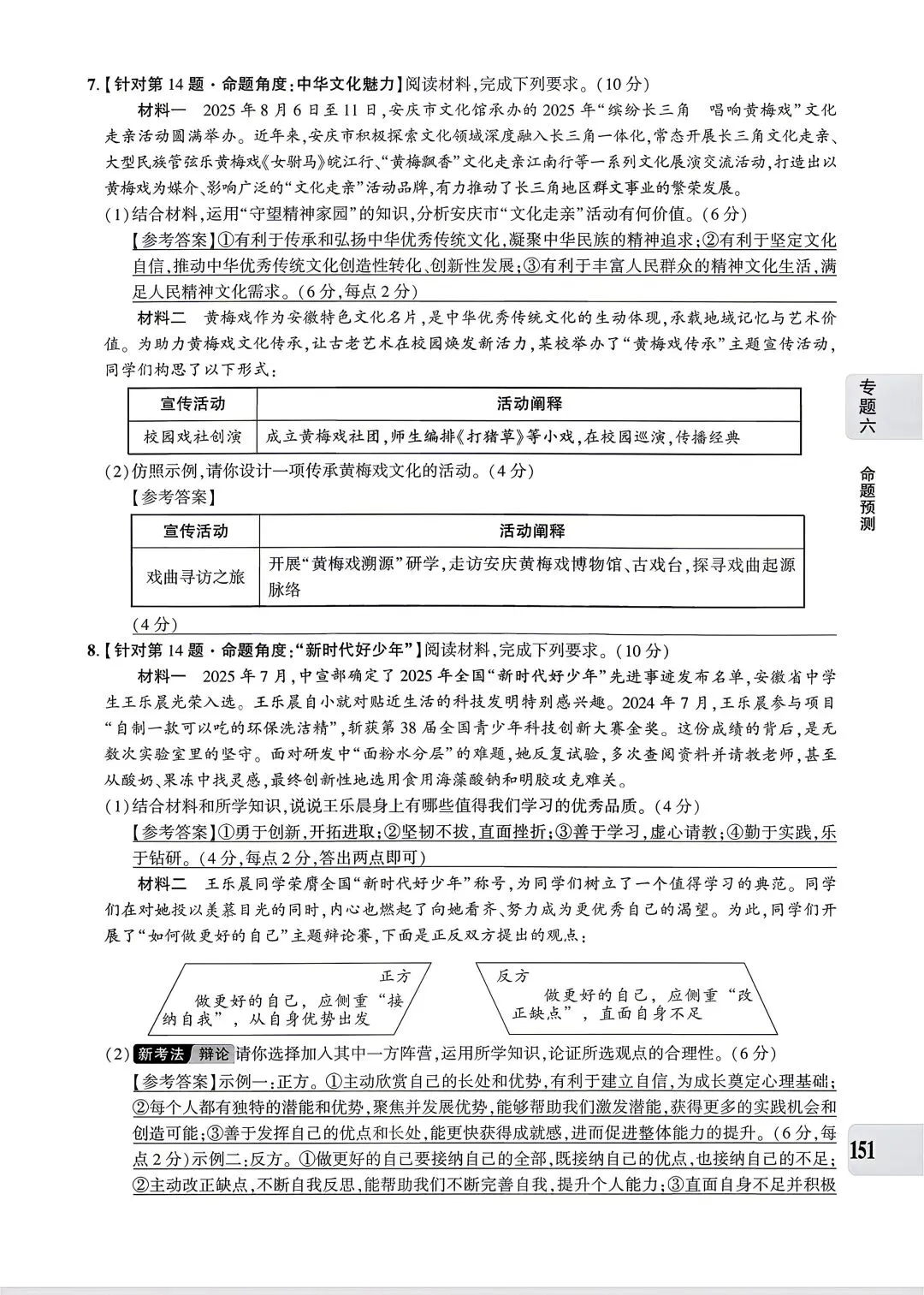 【道法】中考专题六:文化建设 第30张