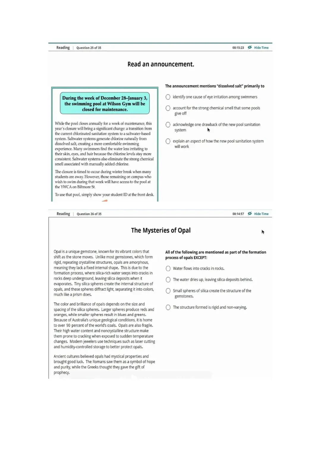 新托福第038套20260329真题(图片版) 第4张