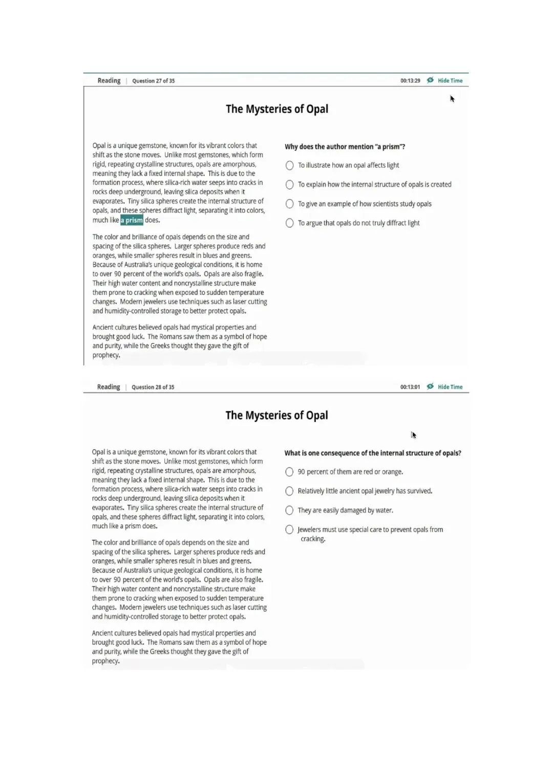 新托福第038套20260329真题(图片版) 第5张