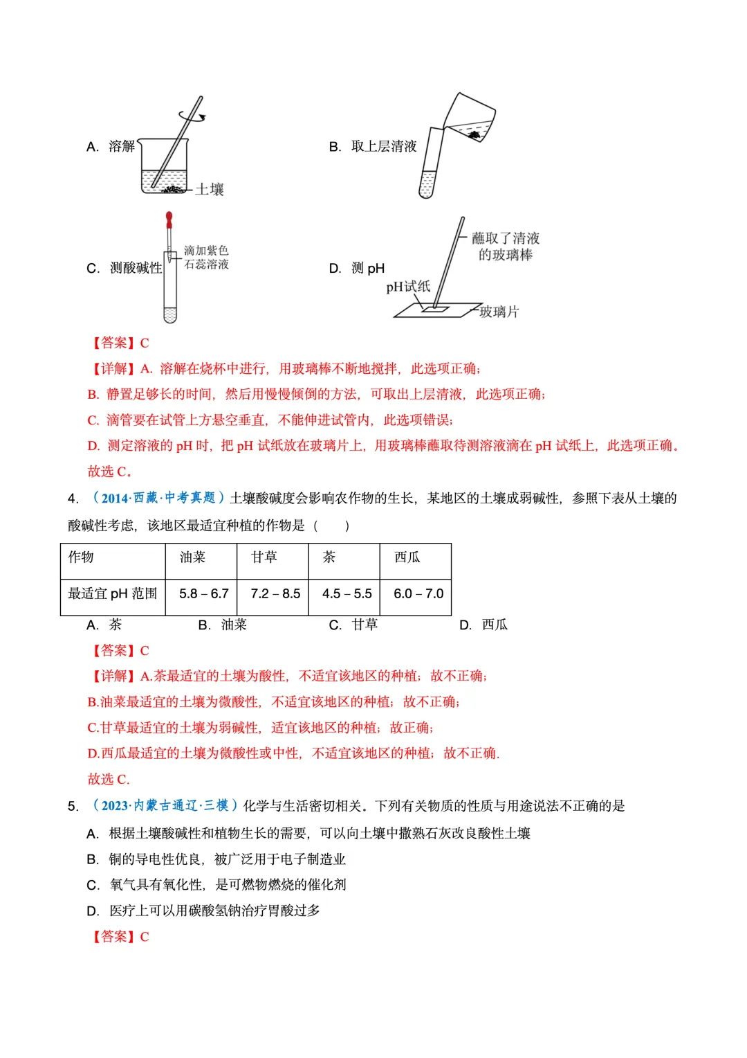 【跨学科实践】备战中考化学命题专项突破 第5张